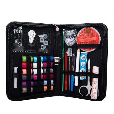 China Mini Wholesale New Design Travel Portable Sewing Set with 18 Colored Threads and Colored Mini Sewing Kit Sewing Accessories for sale