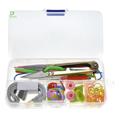 China Portable Mini Size Portable Travel Hotel Complete Professional Sewing Kit Packed in Clear Case for sale