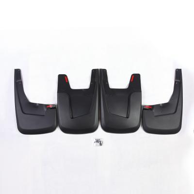 China Set of 4 Rubber Splash Guards Mud Flaps For Ram 1500 2019 2020 Pickups Without Fender Flares for sale