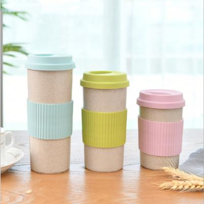 China Sustainable Eco Friendly Biodegradable Water Bottle 350ml/450ml/550ml Coffee Mug / Cup for sale