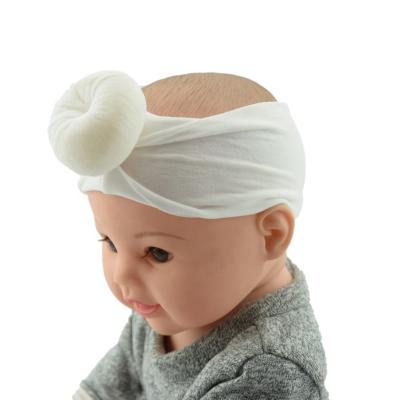 China European and American style cheap price cotton baby headband baby hair accessories headband turban baby hat for sale