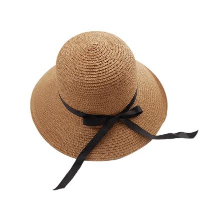 China 2021 Breathable New Design Wholesale Straw Hats Natural Summer Floppy Straw Hats Beach Straw Hat For Women for sale