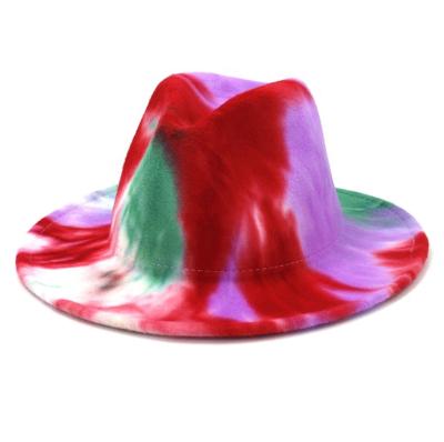 China Wholesale Popular Hot Sale Bucket Hats Fur Bucket Hats Wide Brim Dye Picture Dye Felt Hat Wide Felt Hats For Women for sale