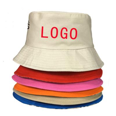 China Wholesale custom made cotton polyester image logo fisherman single hike bucket hat for unisex for sale