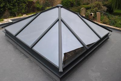 China ANSI Z97.1 Standards Low E Tempered Glass For Skylights Roof  Window for sale