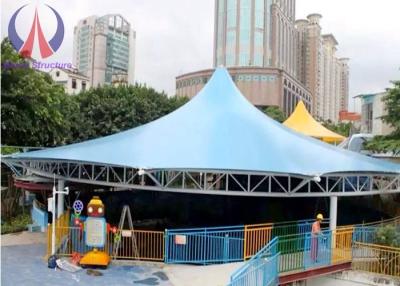 China Modern Universal Fabric Canopy Structures , Park Shade Structures Fabric Covered for sale