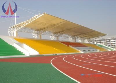 China Rainproof Playground Shade Canopy Grandstand Clear Span Fabric Structures for sale