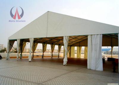 China Spacial Ridge Shape Outdoor Wedding Ceremony Tent , Metal Work Backyard Party Tent for sale