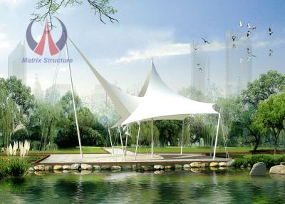 China Luxurious Simple Waterproof Shade Sail Sun Canopy , Pool Sun Shade Sail Structures for sale