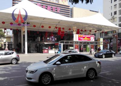 China Arquitetura elástica da membrana da forma dobro de Ridge para a entrada do shopping à venda