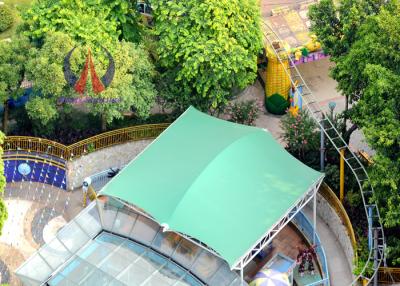 China Kid Park / Garden Sun Sail Shade Canopy , Waterproof Shade Canopy Semi Permanen Structures for sale