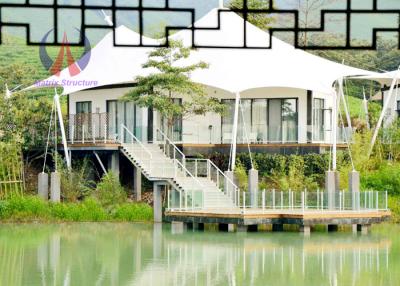 China Barraca luxuosa de Glamping da fábrica de China, hotel de luxo da membrana para o recurso Glamping à venda