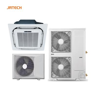 China Hotel Cooling Single Round-Flow Cassette Knocked Down Commercial AC Unit 30000Btu 30kBtu Light AC for sale