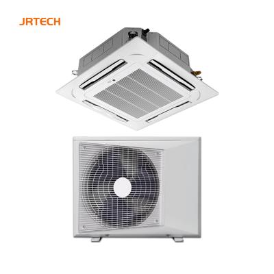 China Hotel Heat Pump 220~240V 50Hz 12kBtu 12000Btu 1TR 4 Way Cassette Fan Coil Unit Decell LCAC Heating&Cooling Unit for sale