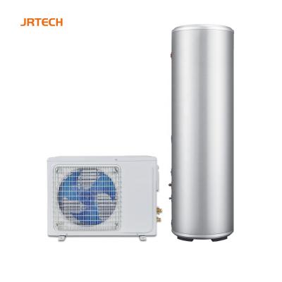 China 220V 50Hz 3.2kW 3200W outdoor hot sale domestic heat pump with 200L water tank for sale