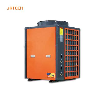 China 380V 67000Btu 67kbtu cold climate water heater air source EVI outdoor commercial heat pump for hotel for sale