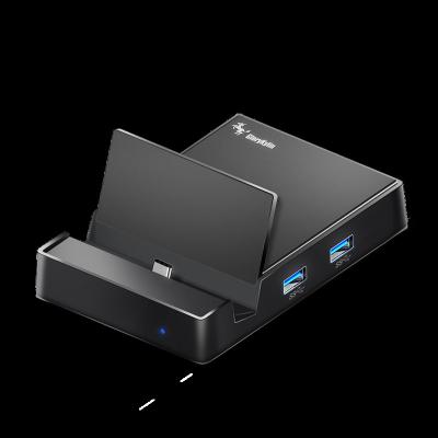 China Support a variety of brand models 4 in 1 Type-C USB-C Mobile Phone Hub Docking Station for sale