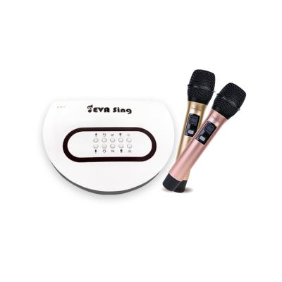 China Hot Selling Professional Plug And Play Ktv Singing Machine Portable Karaoke Microphone For Home EVASing Wire for sale