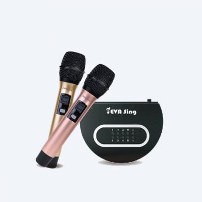 China 5G Wifi karaoke machine Wireless Streaming media player with two microphone EVASing 5G for sale