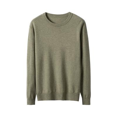 China Breathable Husband Men Round Neck Long Sleeve Autumn And Winter Sweaters New Full Wool Sweater for sale