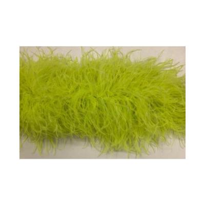 China Ostrich Feather Sell Well 7~15CM New Type Marabou Mix Boas 10ply Dye Color Ostrich Feather Boa for sale