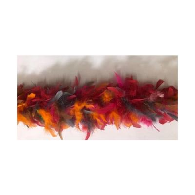 China TURKEY VINES Promotional Good Quality Artificial Pink Mink Feather Boas Boas for sale