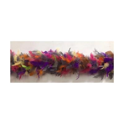 China TURKEY VINES Factory Sale Widely Used Fgura Hancock Plumas Avestruz Purple Feather Boa Various for sale