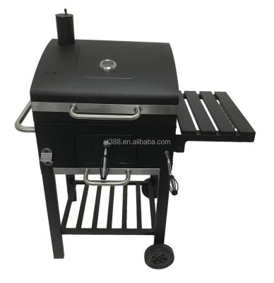 China Adjustable Height Charcoal Barbecue Grill For Portable Camping BBQ for sale