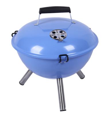 China Easily Assembled 14inch 36cm Mini Charcoal Grill Factory Outdoor Portable Grill Kettle BBQ Grill for sale