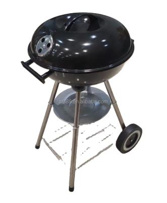 China Easily Assembled Outdoor Portable Garden Barbecue Flame Safety Device Kettle Charcoal Barbecue Grill for sale