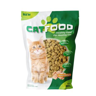 China Recyclable Custom Printing Resealable Frosted Plastic Mylar Bag Eco Friendly Ziplock Packaging Bags For Pet Food for sale