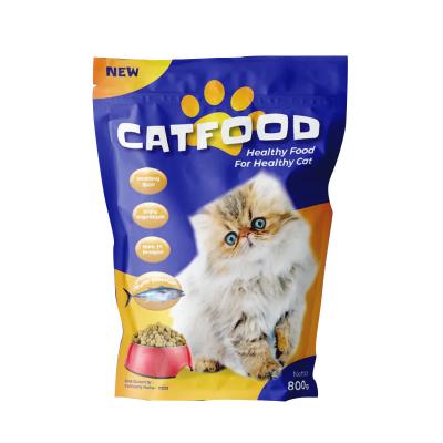 China Recyclable Customize Resealable Design Eco Friendly Pet Food Packaging Mylar Bag Zip Lock Stand Up Pouches Plastic Bag for sale