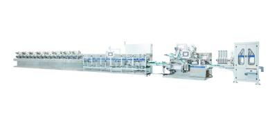 China 30g To 80gsm Wet Wipe Machine Wet Tissue Packing Machine for sale