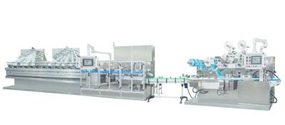 China 4800pcs/Min - 6400pcs/Min Wet Tissue Paper Making Machine Wipe Making Machine for sale