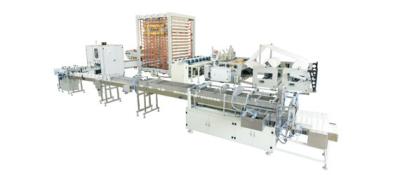 China Full Auto Toilet Roll Making Machine Toilet Paper Production Line 230m/Min for sale