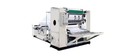 China Drawing Type Facial Tissue Facial Tissue Machines Tissue Folding Machine 60～100m/Min for sale