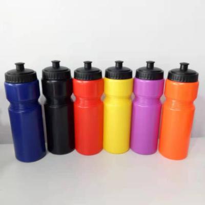 China Logo Print Bpa Free Stocked Cycling Increasing Bottle Pe Sports Plastic Water Bottle Recycling Water Bottle for sale