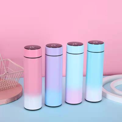 China Dropshipping 500ml Viable Smart Cup Pink Smart Cup 316 Water Bottle for sale