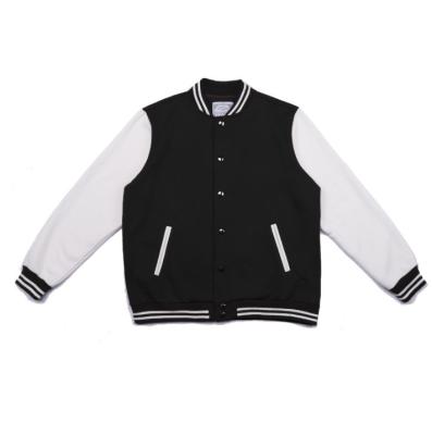 China Custom Logo Breathable 2021 New Plus Size Anorak Baseball Letterman Jacket High Quality Outdoor Casual Varsity Jacket For Men for sale