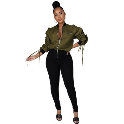 China New Product Breathable New Product Custom Logo Long Sleeve Jumpsuit Plus Size Jumpsuit Zipper Casual Bomber Jacket Patchwork Overalls For Women for sale