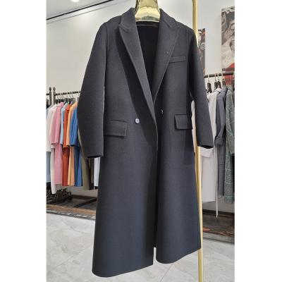 China Breathable New Trends Slim Fit Long Cashmere Coat Winter Men Fashion Woolen Coat for sale