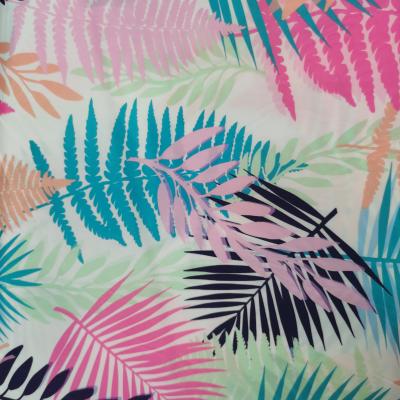 China 100% Polyester Softness Waterproof Peach Skin Digital Printing Fabric For Dress Sportswear Fabric for sale