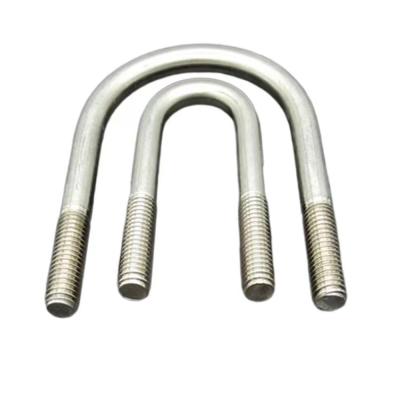 China Wholesale Stainless Steel U Bolts Bolt Type Shape Nut Stainless Steel U Bolt M10 Carbon Steel Accept Customization for sale