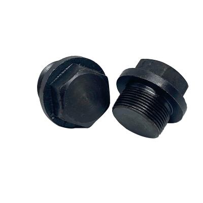 China Heavy Din910 Hexagon Hex Screw Socket Carbon Steel Blackened for sale