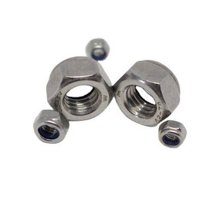 China Current Type Stainless Steel Insertion Machinery Parts Nylon Torque Lock Nuts for sale