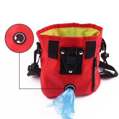 China Viable Pet Raising Outdoor Treat Pouch Snack Bag Easily Carry Waterproof Pet Training Pouch for sale