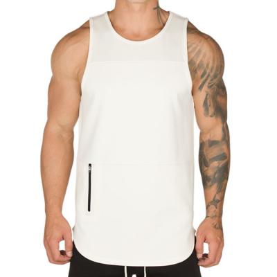 China QUICK DRY Sporty Gym Workout Tank Top Racerback Tank Top Men's Classic Muscle Tee Sleeveless Mens Shirts Sportstyle Muscle Tee for sale