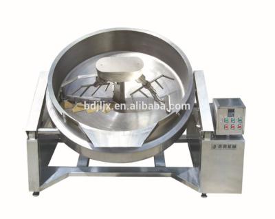 China Hot Selling High Efficiency Easy Operation Industrial Jam Processing Machine Cooking Lined Kettle With Mixer for sale