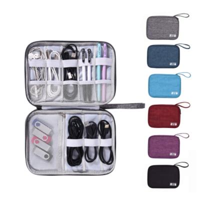 China For Earbuds In Running Electronic Accessories Mouse Data Earphone Cable USB Instrument Organizer Slim Sleeve Storage Bag for sale