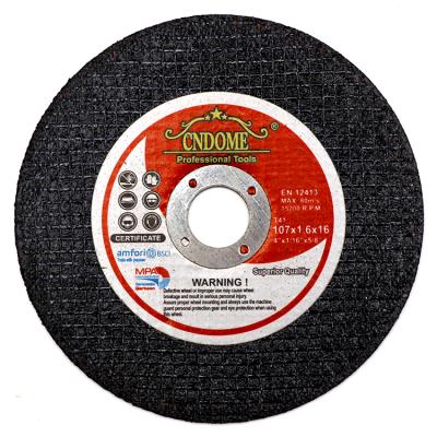 China CNDOME Aluminum 4 Inch 107x1.6x16mm Cut Out Disco Wheel Disco Corte Metal Cutting Discs for sale